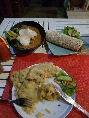 Gado,  Wrap, Tempeh at Tasty Vegan in Seminyak