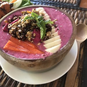 Smoothie bowl at Tasty Vegan in Seminyak