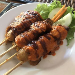 Sate at Tasty Vegan in Seminyak