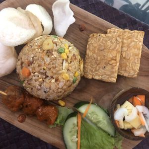 Nasi goreng at Tasty Vegan in Seminyak