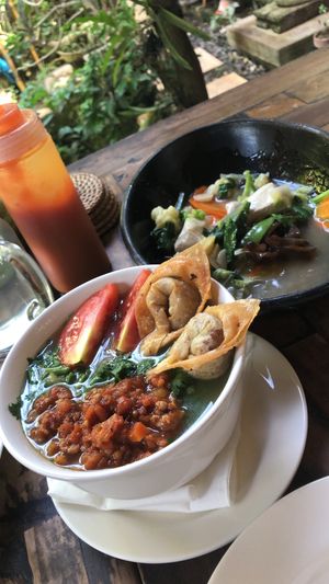 mee kia and cap cay  at Tasty Vegan in Seminyak