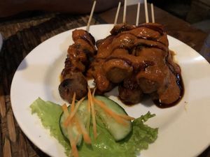 Sate at Tasty Vegan in Seminyak