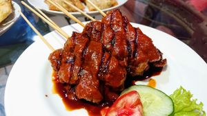 satay at Tasty Vegan in Seminyak