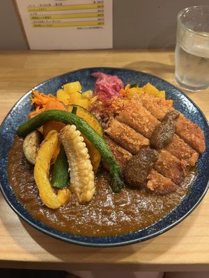   at Chabuya Curry Tenjin ちゃぶや in Fukuoka