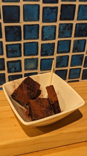 Vegan Chocolate at Chabuya Curry Tenjin ちゃぶや in Fukuoka