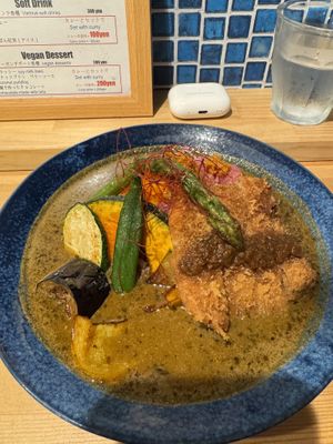   at Chabuya Curry Tenjin ちゃぶや in Fukuoka