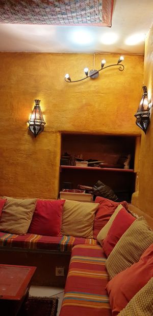 Indian setting at Le Shanti in Dijon