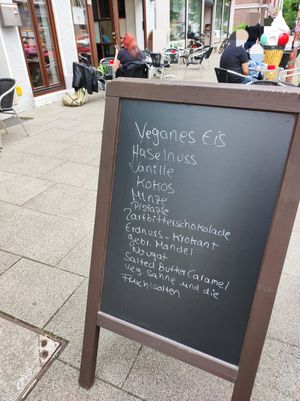 Die veganen Sorten (Stand: 26. Mai '22) at Eisfreude in Bremen