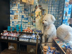 shop interior  at Van Holland Stroopwafels in Amsterdam