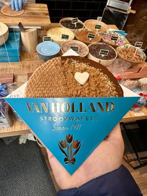   at Van Holland Stroopwafels in Amsterdam