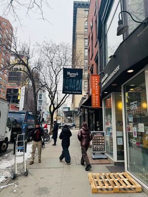   at Murray's Bagels in New York City