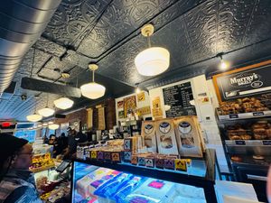   at Murray's Bagels in New York City