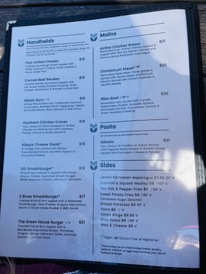 Menu 2  at Vibrissa Beer in Front Royal