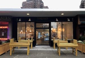 Grand Street location  at Manousheh in New York City