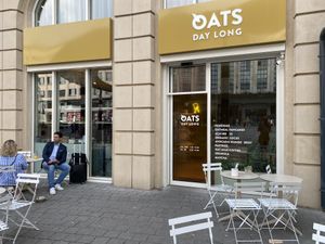 Outside  at Oats Day Long in Brussels