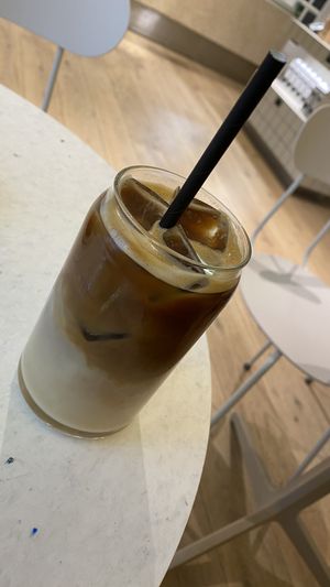 Café latte   at Oats Day Long in Brussels