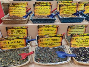 Teas at Herbolario Esencias De Malaga in Malaga