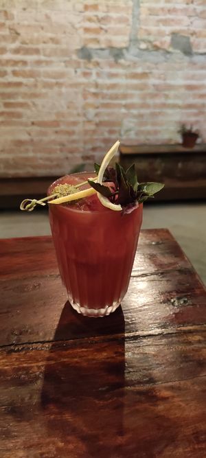 Bloody Mary at Vigga Bar in Sao Paulo