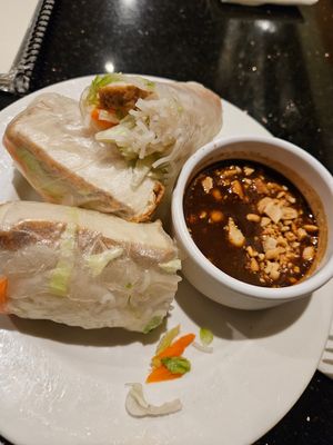 Vegetable tofu spring rolls at Young's Café Vietnamese Cuisine in Fort Collins