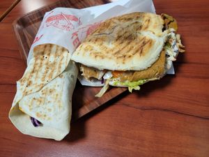 Vegan Döner #Veganuary at Pizza Time in Murten