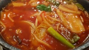 Mixed vegetables in sweet and sour sauce (vg) at Chilli Padi in Newcastle Upon Tyne