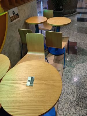 Seating is a bit limited at Sala - Berjaya Times Square in Kuala Lumpur