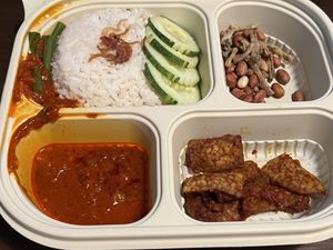 Nasi lemak   at Sala - Berjaya Times Square in Kuala Lumpur