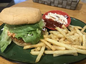 Burger  at Sala - Berjaya Times Square in Kuala Lumpur