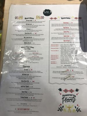 Menu  at Sala - Berjaya Times Square in Kuala Lumpur