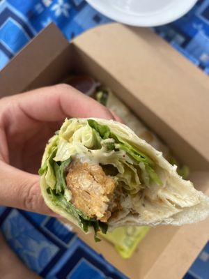 Chicken wrap (really good)   at Sala - Berjaya Times Square in Kuala Lumpur