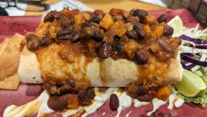 Baked chimichanga at Sala - Berjaya Times Square in Kuala Lumpur