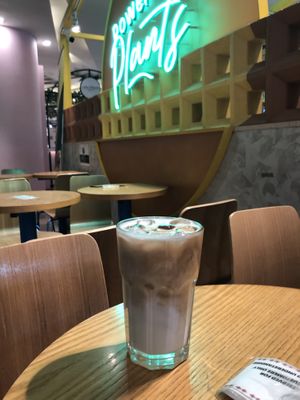 Coconut soy latte  at Sala - Berjaya Times Square in Kuala Lumpur