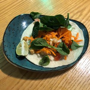 El Freddie (hummus tortilla)  at Sala - Berjaya Times Square in Kuala Lumpur