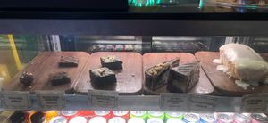 The cake selection  at Sala - Berjaya Times Square in Kuala Lumpur