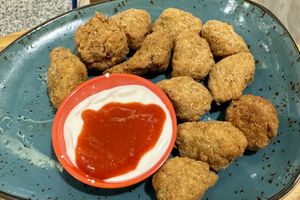 Mushroom nuggets  at Sala - Berjaya Times Square in Kuala Lumpur