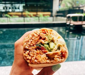 Jackfruit burrito   at Sala - Berjaya Times Square in Kuala Lumpur