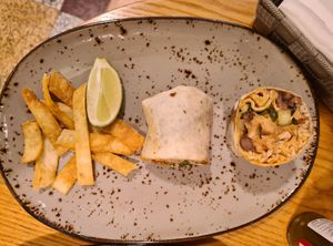 BB Pulled Jack burrito at Sala - Berjaya Times Square in Kuala Lumpur