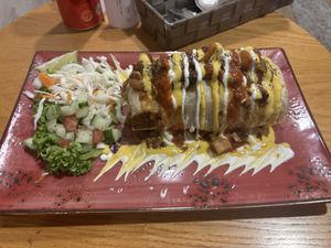 The chimichanga   at Sala - Berjaya Times Square in Kuala Lumpur