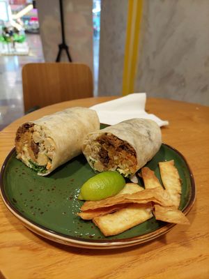 Burrito "El Dominic" (15,80 RM) at Sala - Berjaya Times Square in Kuala Lumpur