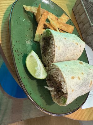 Vegan Shrooms Asada Burrito  #Veganuary at Sala - Berjaya Times Square in Kuala Lumpur