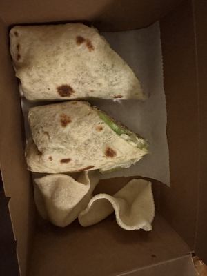 Phuture Wrap (Chik’n) - Vegan #Veganuary at Sala - Berjaya Times Square in Kuala Lumpur