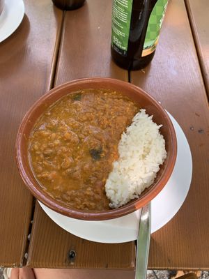 Lentil curry  at Schwansee Kiosk in Schwangau