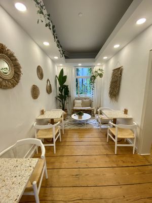 So comfortable   at Yollie - the Popice Café in Karlsruhe