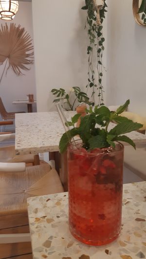 Granatapfel Minze Limo at Yollie - the Popice Café in Karlsruhe