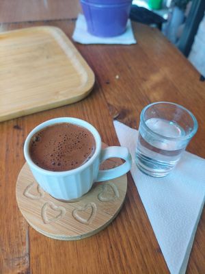 Turkish coffee at Kahvaltıhane in Istanbul