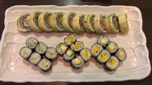 vegan sushi at Osaka - Dudweilerstrasse in Saarbrucken