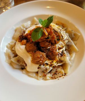 Mantı at Vegan Dükkan Lokanta - The Eatery in Istanbul