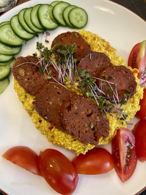 Tofu scramble   at Vegan Dükkan Lokanta - The Eatery in Istanbul