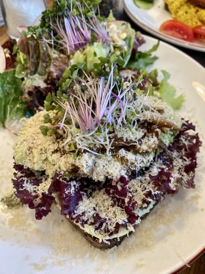 Avocado on toast   at Vegan Dükkan Lokanta - The Eatery in Istanbul