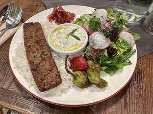 Vegan kebab 👍👍👍  at Vegan Dükkan Lokanta - The Eatery in Istanbul